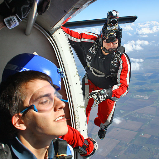 Tandem Skydiving Video + Photos